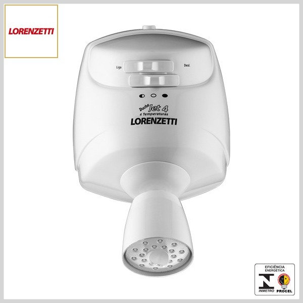 Ducha Elétrica 4Temp Jet-4 (Branco)