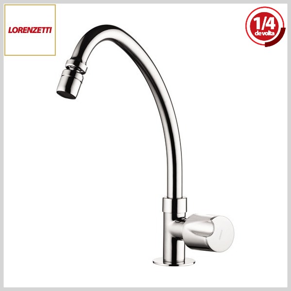 Torneira de Cozinha 1167 C41 LorenLuna Mesa Bica Móvel Cromado