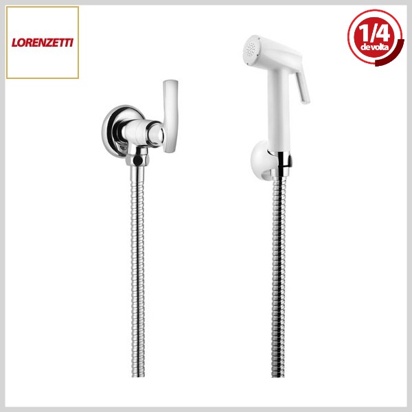 Ducha Higiênica 1984 C29 LorenOne Flexível 1.2m Cromado c/Branco